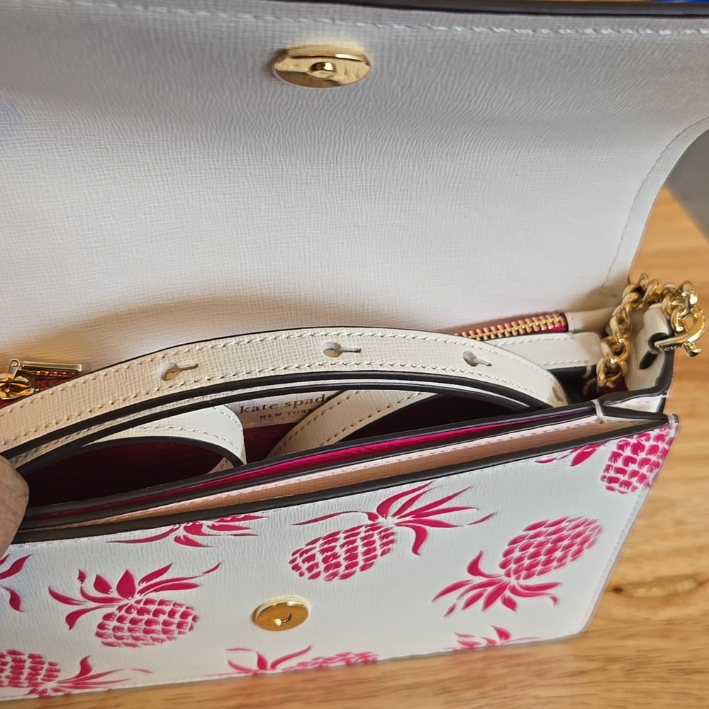 kate spade Morgon Pineapple Chain Crossbody - Picture 6 of 8